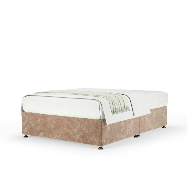 Majestic 1000 Pocket Sprung Mink Chenille Divan Set Small Single