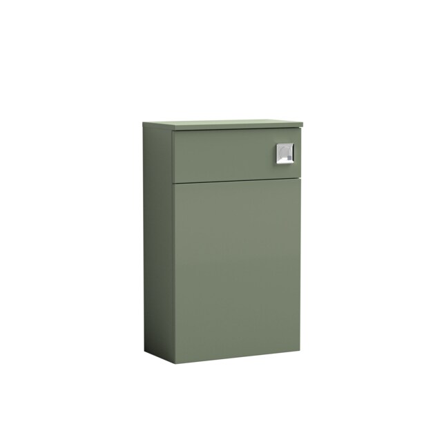 Balterley Contemporary Rectangular Bathroom Compact WC Toilet Unit Green Satin Green