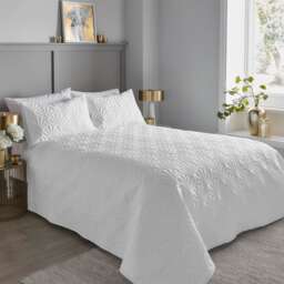 Serene Cavali Bedspread White