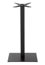 Black cast iron rectangular table base - Single 1050 mm Black