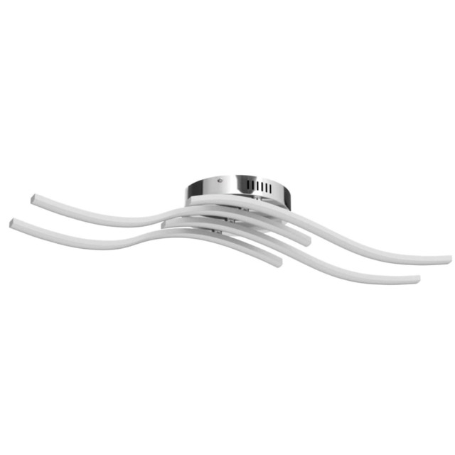 LED Ceiling Light Wave Shaped Integrated 24W 2000 Lumen Cool Light