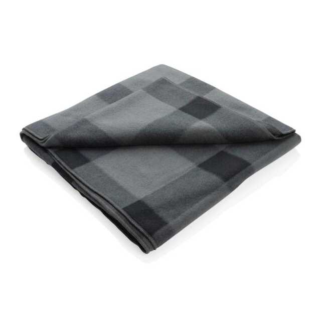 XD Collection Fleece Plaid Blanket - Anthracite - One Size