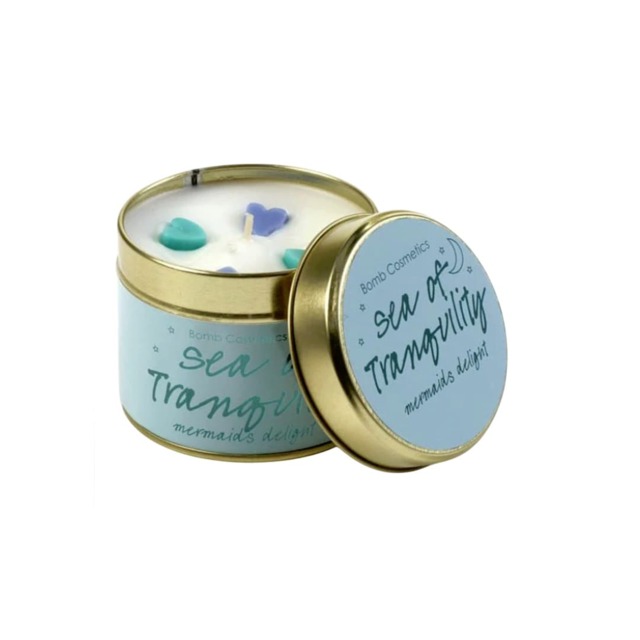 Bomb Cosmetics Scented Tinned Candle Sea of Tranquility