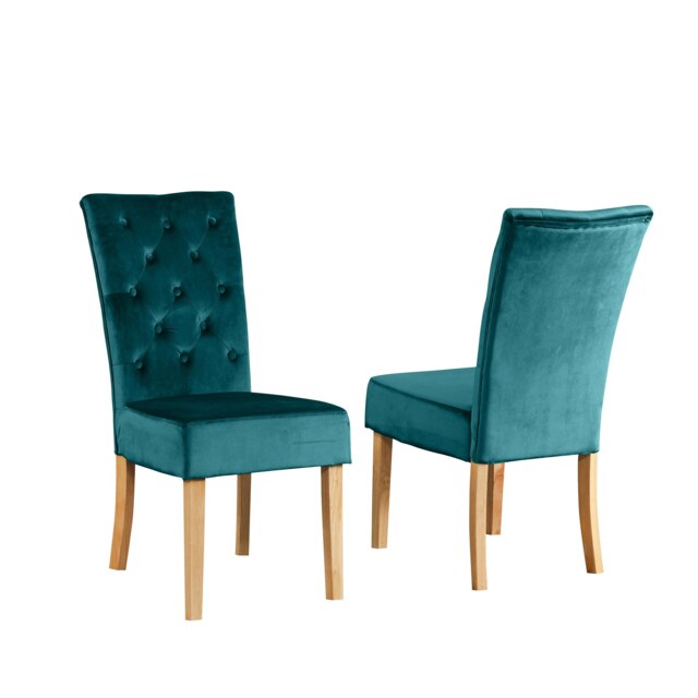 Pienza Velvet Dining Chairs - Set of 2