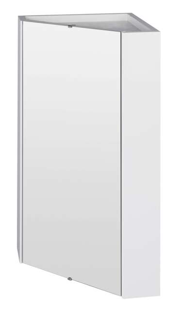 Balterley Corner Wall Hung Mirror Cabinet by Balterley White Gloss White 1