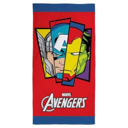 Avengers Logo Towel Multi Multicoloured One Size 1