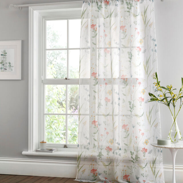 D & D Spring Glade Voile Panel Multi