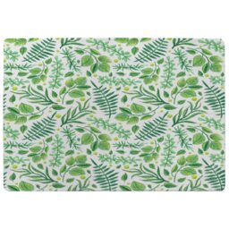 Mixed Green Leaves Rug Multi