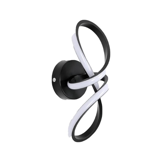 Modern LED Ceiling Light 30 cm Black 3 Color Lights