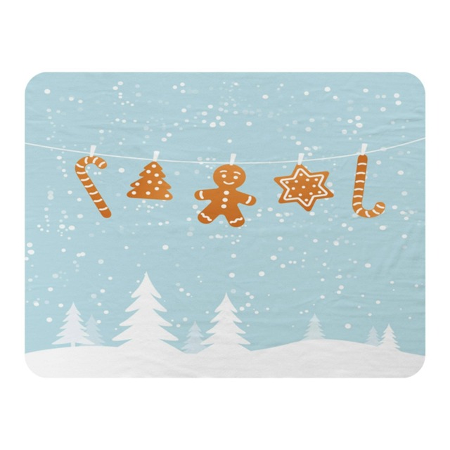 Hanging ginger breads (blanket)