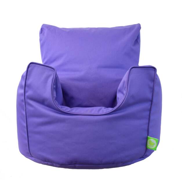 Bean Lazy Cotton Twill Purple Lilac Toddler Size Bean Bag Armchair