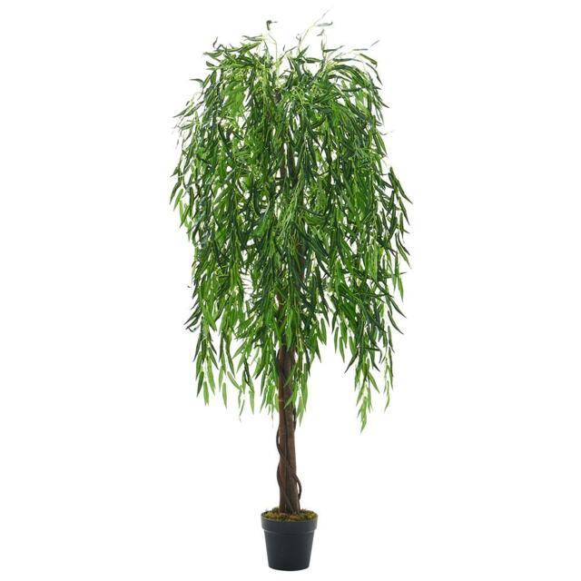 Living and Home Lifelike Artificial Willow Tree 180cm Tall