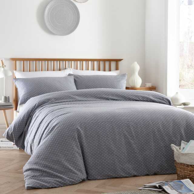 Appletree Waterford Duvet Cover Set Blue