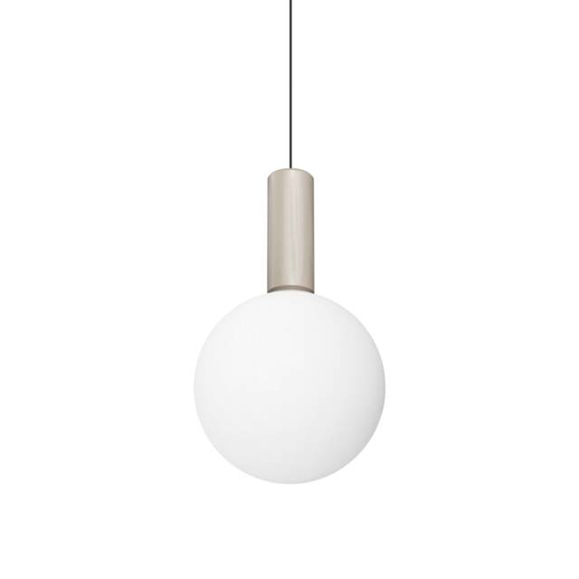 Odeon 20cm Slim Pendant Ceiling Light White 1x LED 1250lm 3000K