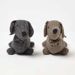 Homescapes Dog Door Stop - Set of 2 - Animal Door Stops