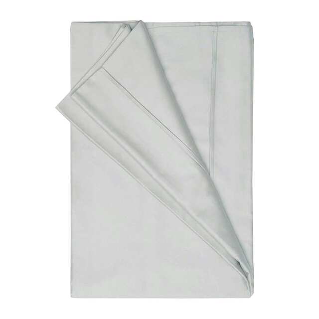 Belledorm Egyptian Cotton Plain Flat Sheet - Platinum - King/Super King