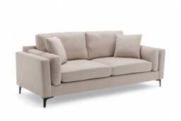 Fabric Beige 3 Seater Sofa MARGHERA