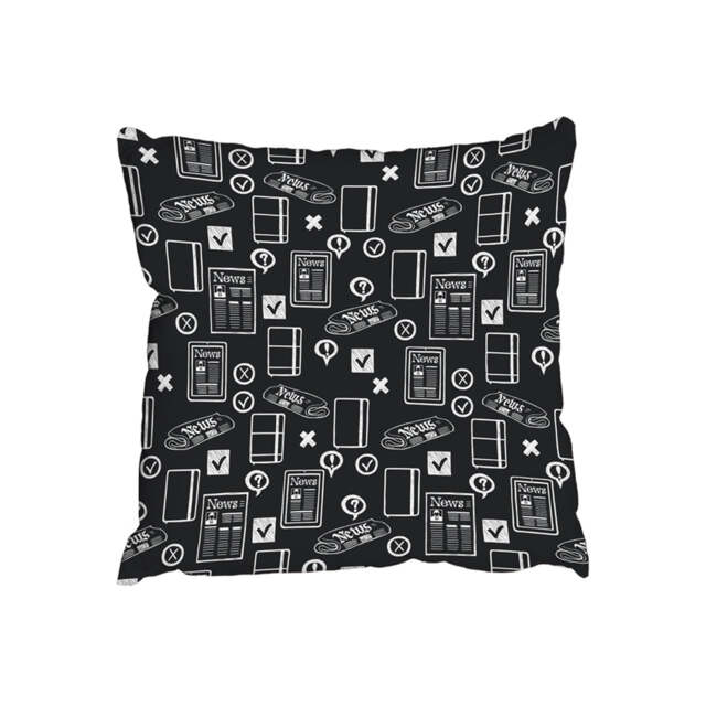 press and media symbols (Outdoor Cushion)
