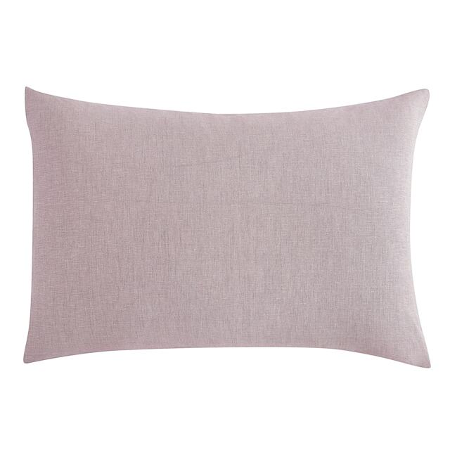 Martex Linen Pillowcase Pair Pink Pink Pink