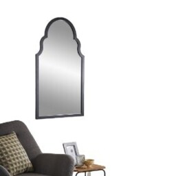 Casablanca Arched Shape Wall Mirror Black H 104cm X L 60cm x W 4cm 1