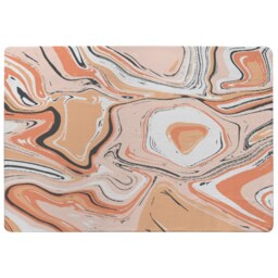 Pink Marble Rug Multi