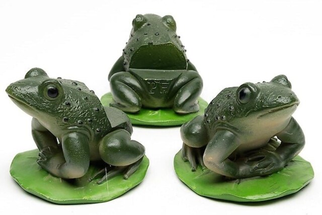 Green Frog Plant Pot Feet - Set of 3 Green