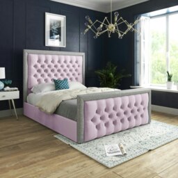 Cheltenham Bed - Small Double - 4ft - Pink