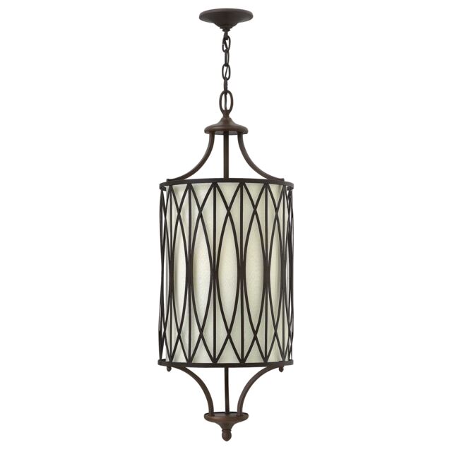 Walden 3 Light Ceiling Pendant Victorian Bronze, E14