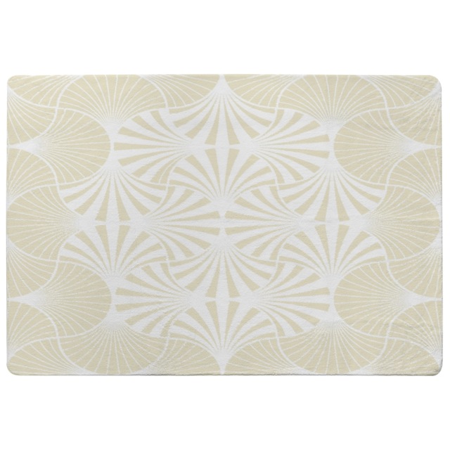 Golden Star Ornament Designer Rug Multi