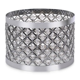 ValueLights Hadley Silver Jewel Shade Silver