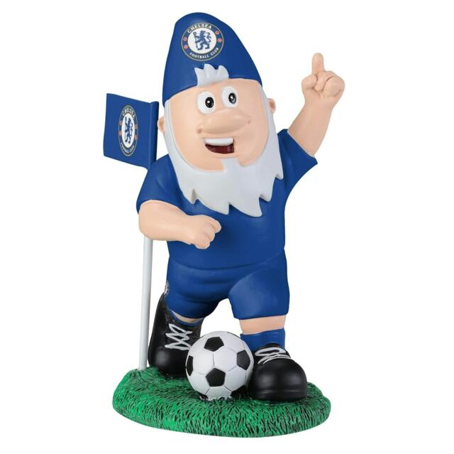 Chelsea FC Corner Garden Gnome