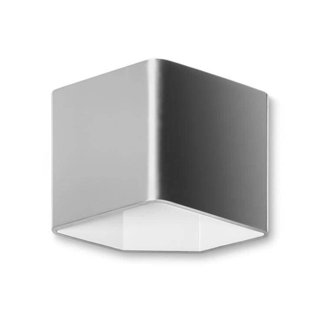 Jet LED 1 Light Indoor Wall Light Brushed Aluminium - Special Offer