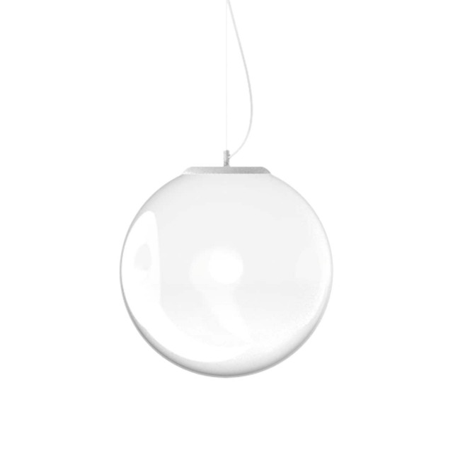 Mapa Clear 40cm Globe Pendant Ceiling Light Opal