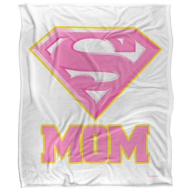 Superman Mom Logo Blanket - Multicoloured - One Size