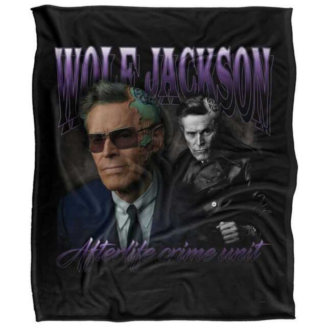 Beetlejuice Wolf Jackson Blanket - Multicoloured - One Size
