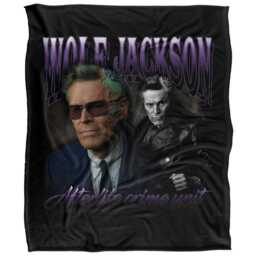 Beetlejuice Wolf Jackson Blanket - Multicoloured - One Size