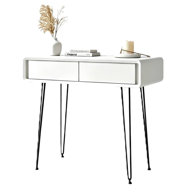 CARME Home - Piper White Dressing Table