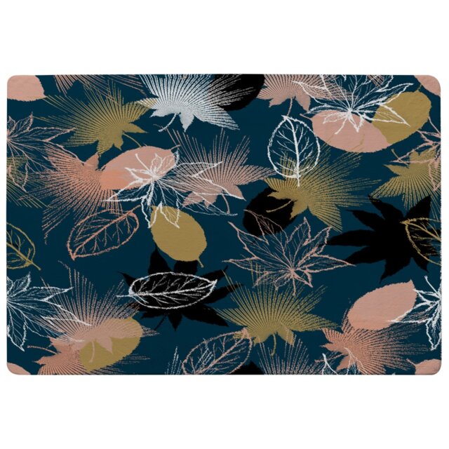 Maple Leaves Rug Multi