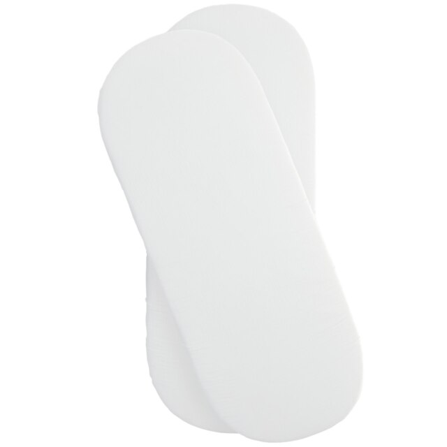 Clair de Lune 2 Pack Moses Basket Sheets - White