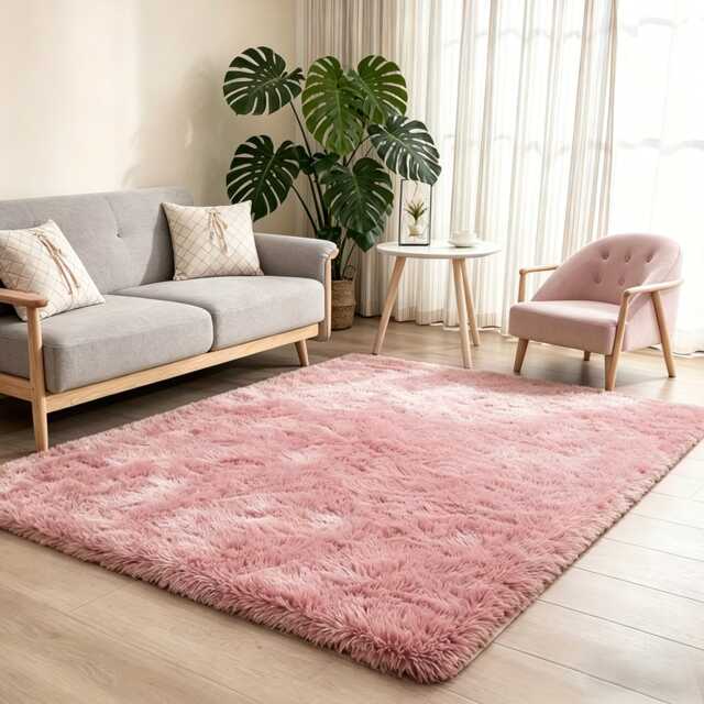 Faux Fur Extra LargeRectangular Area Rug Ultra-soft Fluffy Carpet 240x340cm