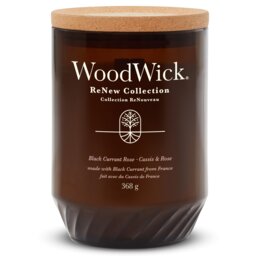 WoodWick - Large Renew Candle - Black Currant & Rose
