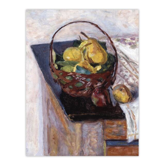 Still Life The Basket of Fruit Bonnard Huge Wall Art Poster Print