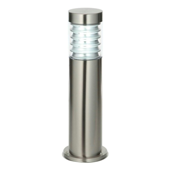 Equinox Outdoor Coastal Bollard Light Marine Grade Stainless Steel IP44, E27