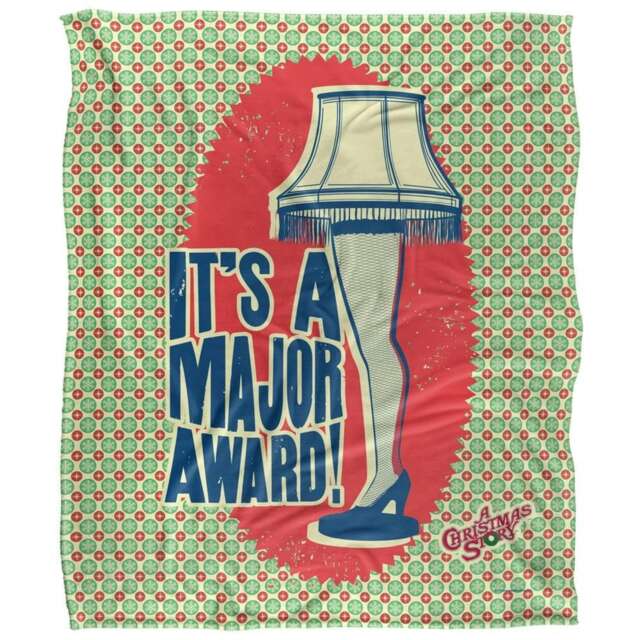 A Christmas Story Major Award Blanket - Multicoloured - One Size