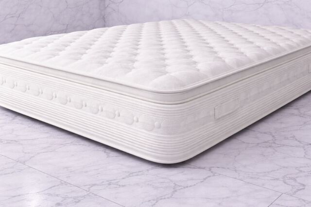 High Density Foam Pillow Top Open Coil Sprung Mattress 6ft Super king