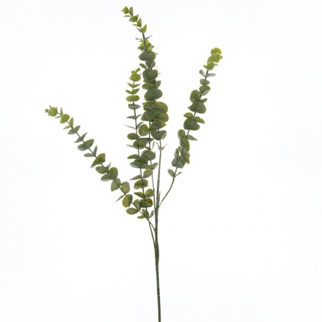 Hill Interiors Gunnii Eucalyptus Spray Artificial Plant - Green - 90cm x 8cm x 8mm