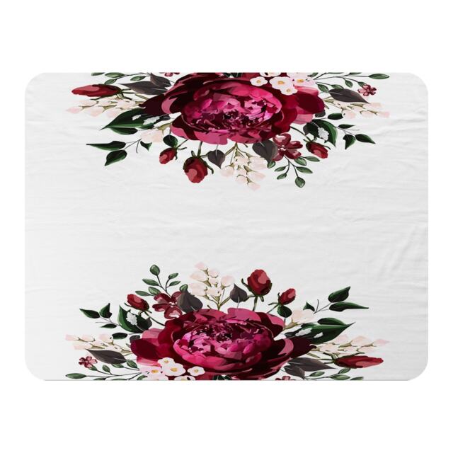 Open Roses Blanket Multi