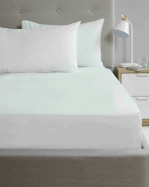 Microfibre White Pillowcase Pair