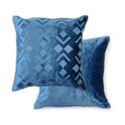 Barcelona Cushion Cover 43cm x 43cm Navy Blue Blue