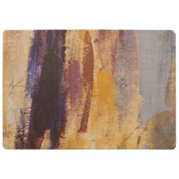 Abstract Grunged Paint Rug Multi